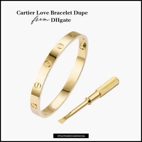 cartier love bracelet gold dupe|cartier love bracelet inside engraving.